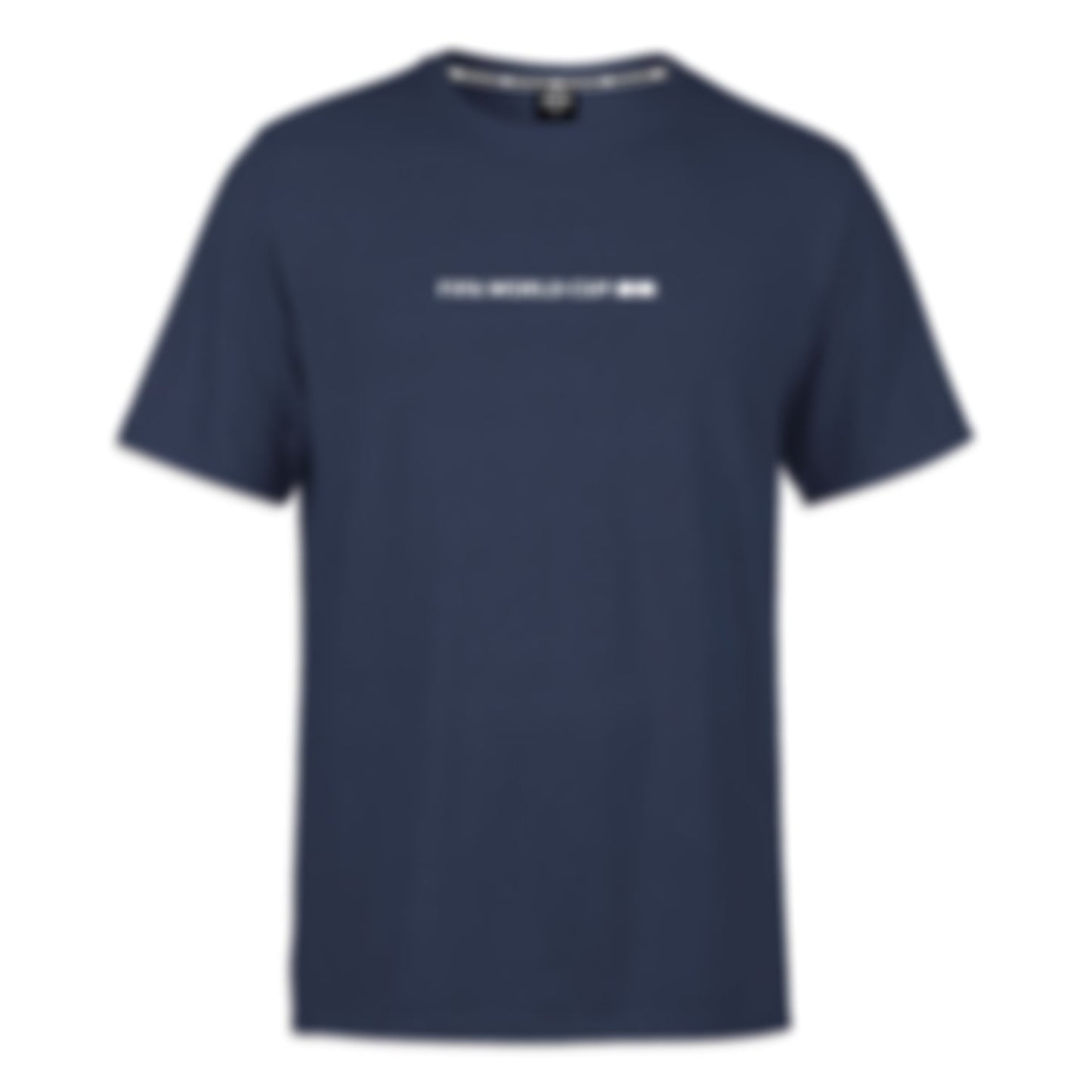 Vertical Abstract Navy T-Shirt - Unisex